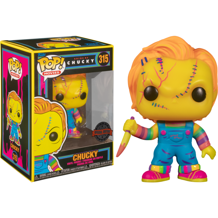 Bride of Chucky - Chucky Blacklight Pop! Vinyl Figure