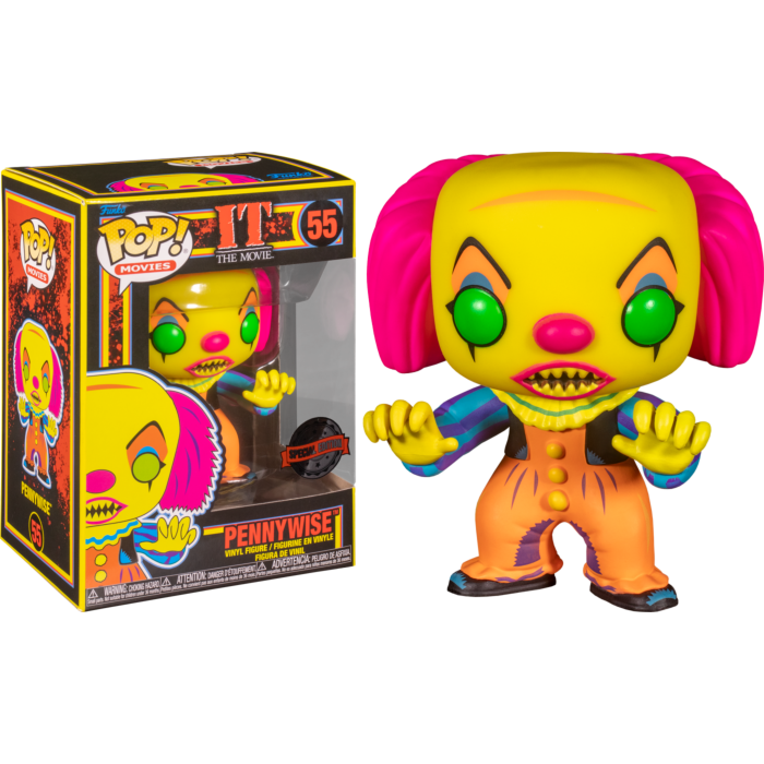It (1990) - Pennywise Blacklight Pop! Vinyl Figure