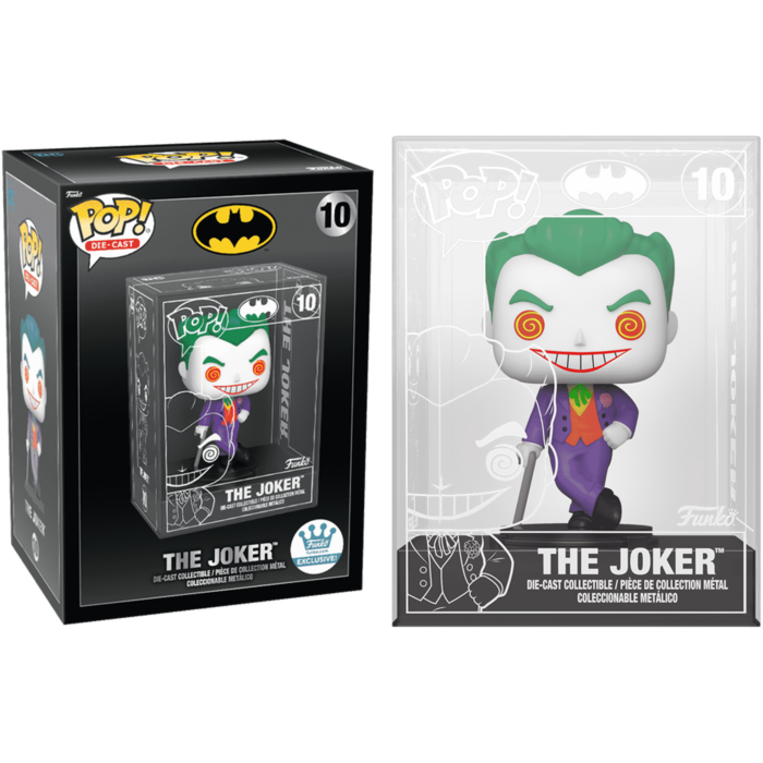 Batman - The Joker Pop! Diecast Metal Figure