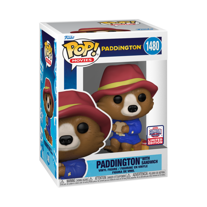 Paddington (2014) - Paddington with Sandwich Pop! Vinyl Figure (2024 Funkon London Convention Exclusive)