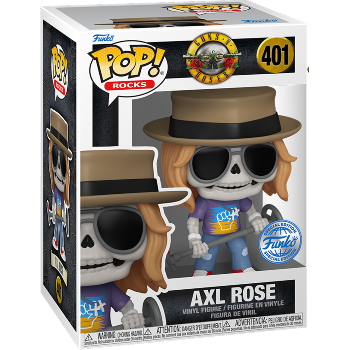 Guns N' Roses - Skeleton Axl Rose Pop! Vinyl Figure