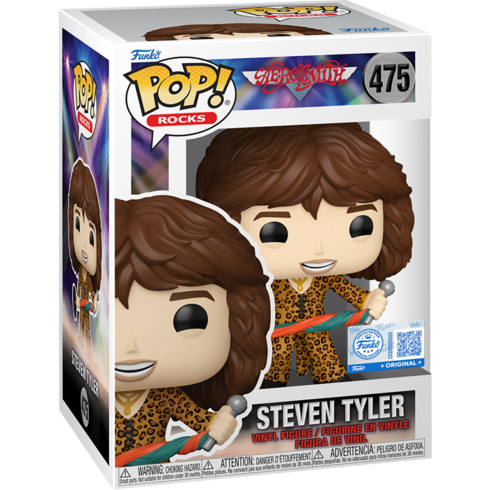 Aerosmith - Steven Tyler (Leopard Print) Pop! Vinyl Figure