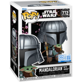 Star Wars: Impressions - Mandalorian with Grogu Pop! Vinyl Figure