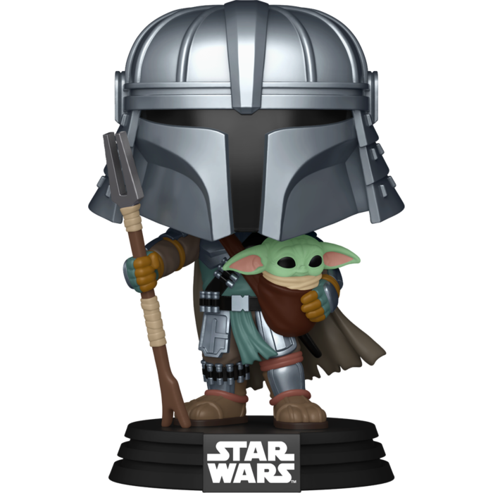 Star Wars: Impressions - Mandalorian with Grogu Pop! Vinyl Figure