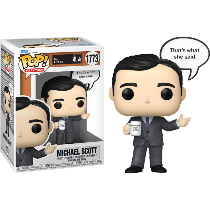 The Office - Michael Scott (That's What She Said) Pop! Vinyl Figure