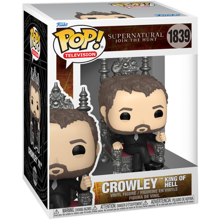 Supernatural - Crowley King of Hell Pop! Premium Vinyl Figure