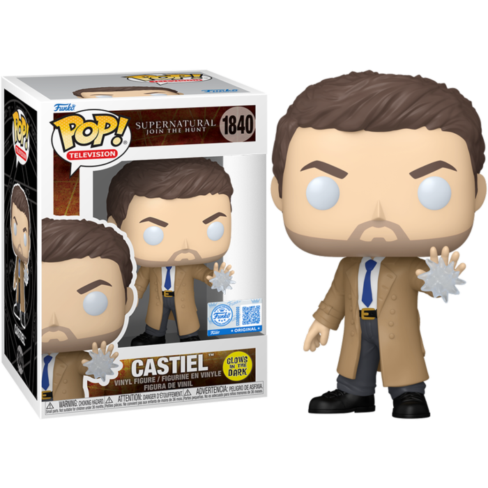 Supernatural - Castiel Glow-in-the-Dark Pop! Vinyl Figure