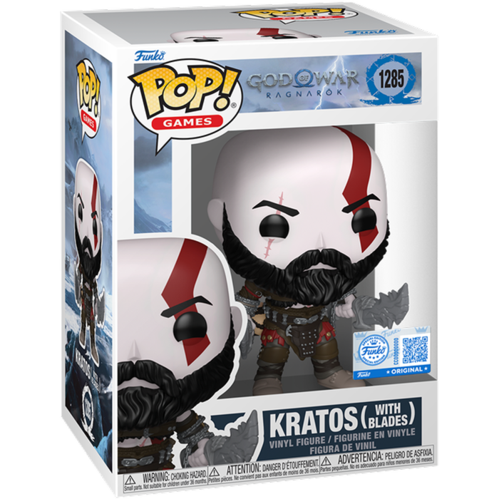 God of War Ragnarok - Kratos (with Blades) Pop! Vinyl Figure