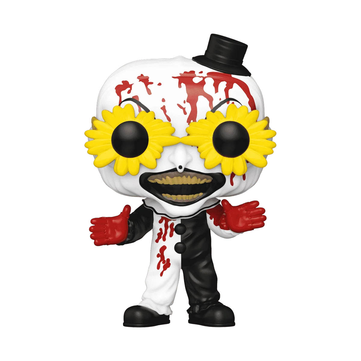 Terrifier - Art the Clown with Glasses - #1593 - Bloody Chase - Funko Shop Exclusive - Movies - Funko Pop!